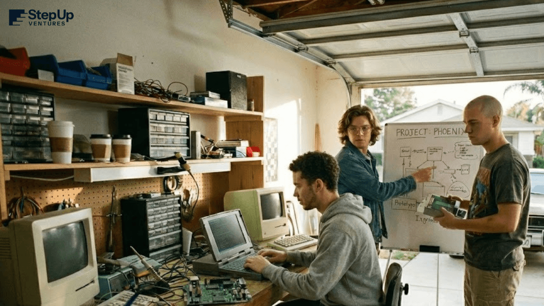 StepUp Ventures visual for Uncovering the Startup Stereotype