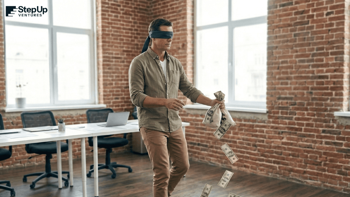 StepUp Ventures visual for Unmasking Company Killers: Why 90% of Startups Fail (and How to Ensure Yours Doesn't)